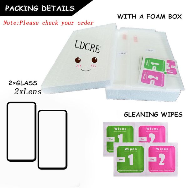 Full Cover Glass For Xiaomi Redmi Note 10S Glass For Redmi Note 10S Full Glue HD Screen Protector For Redmi Note 10S Lens Glass