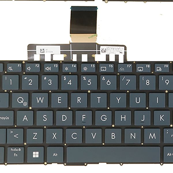 Backlit Laptop Keyboard For ASUS ZenBook Duo 14 UX482 UX482EA UX482EG UX482EAR UX482EGR UX4100E UX4000F Blue LA Spanish Arabic