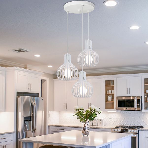 

Vintage Industrial Pendant Light Modern Nordic LED Ceiling Suspended Chandelier Lamp for Kitchen Living Room Lighting Fixture ing