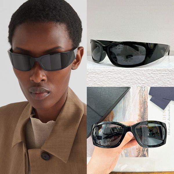 

Classic Mens designer sunglasses PR14 ColorSlate Gray LENSes 100% UV protection Mens casual sports style outdoor cycling sunglasses Top quality