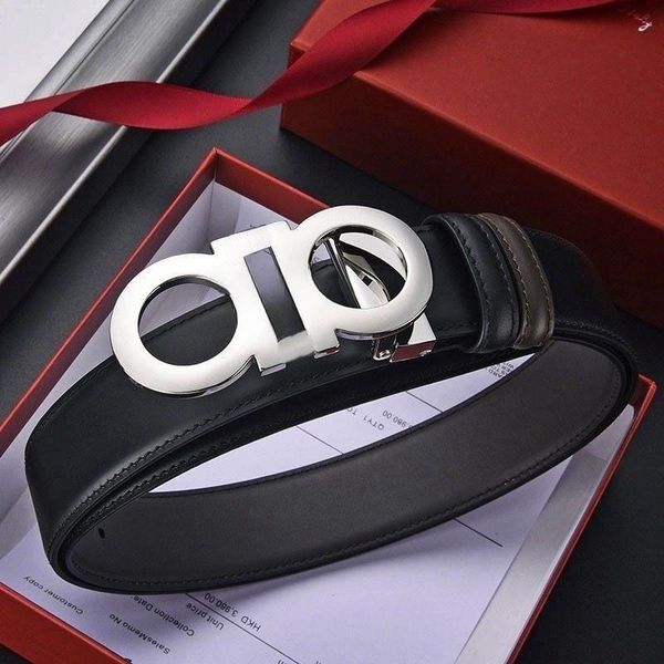 

Belt designer belt belts for women designer mens belt luxury leather metal buckle belt high quality business casual belt original tape box, P5
