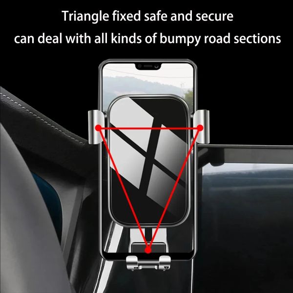 for Citroen C5 Aircross Gravity Car Phone Holder Air Vent Clip Mount Mobile Cell Phone Stand Smartphone GPS Support