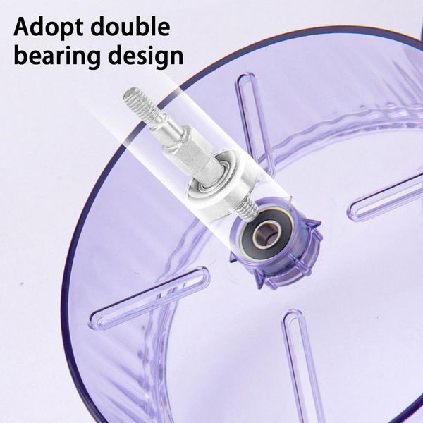 Hamster Treadmill Transparent No Noise Gerbil Exercise Wheel Stable Hamster Treadmill