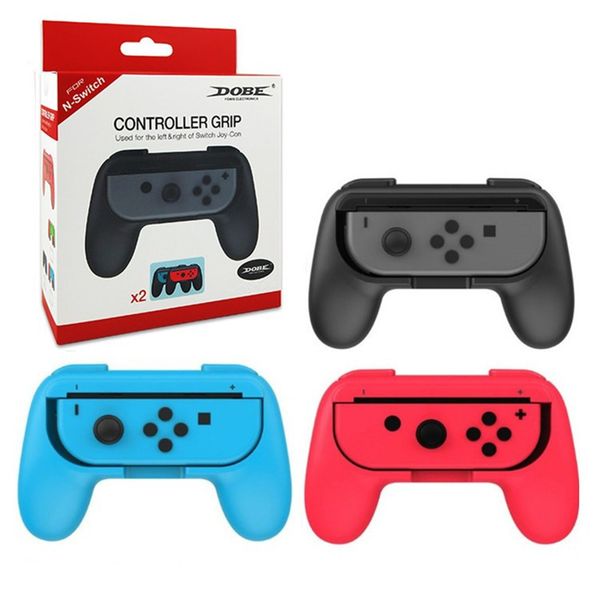 2 Pcs Game Joycon-compatible Handle Grip Gaming Console Stand Controller Holder for Nintendo Switch Dual Double Players Game