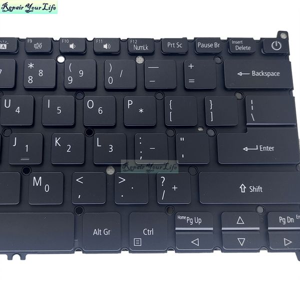 english usa us backlit keyboard for acer swift 5 sf51452 52t sf51451 sf51454gt laptop keyboards backlight sv3pa70lwl a70bwl