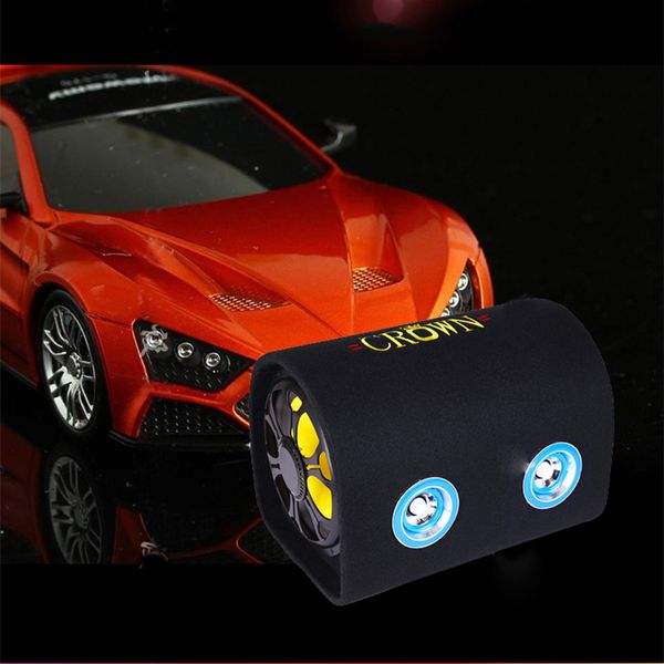 

220V 12V Car Audio Active Subwoofer Motorcycle Bluetooth Speaker Box 8/10 Inch HiFi KTV Home Computer Speakers Bass 240W s, Black