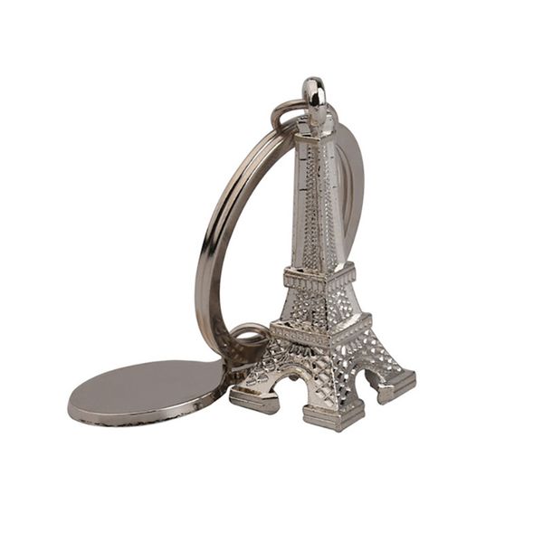 Lovely Mini Eiffel Tower Model Keychain Bag Pendant Keyring Keyfob Key Chain Jewelry Gifts On Car Key Ring Auto Accessories