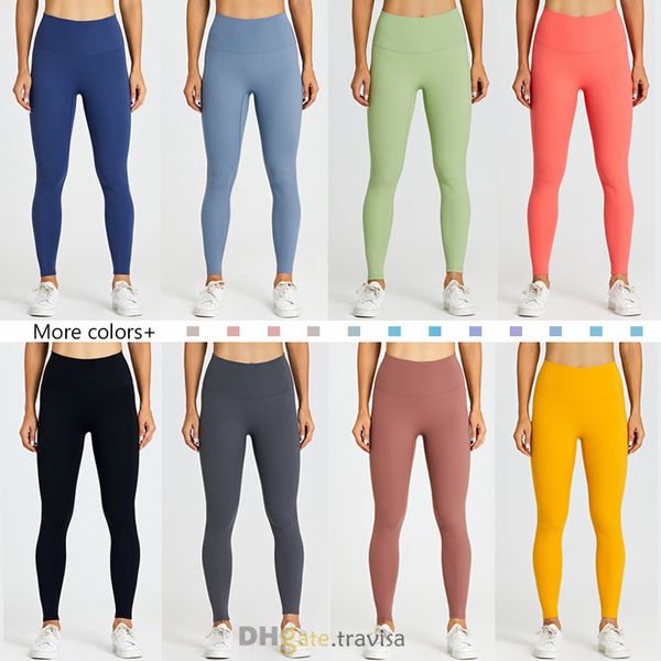 

womens leggings yoga outfit sexy womens yoga leggings sports high waist nude trousers nude nine-point leggings pants women Seamless ninth fitness leggings 26 colors, 2 #