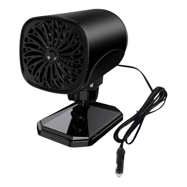 12v 24v electric heater fan heating cooling fan defogging defrosting heating fan 360 degree rotating antifog automobile heater