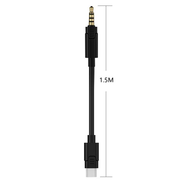 EKSA Type C to 3.5mm Audio Cable / Type C to Type C Cable / Type C Female to USB Cable for E5000 Pro 3in1 Gaming Headset Gamer