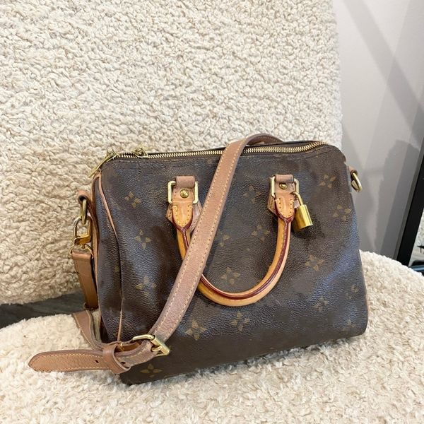 

Original Purse Louiseviution Bag Luxury Designer Crossbody Bags Lvse Speedys 25 Shoulder Hand Bags Mirror Quality Woman Handbag Sac Luxe Dhgate New, Black