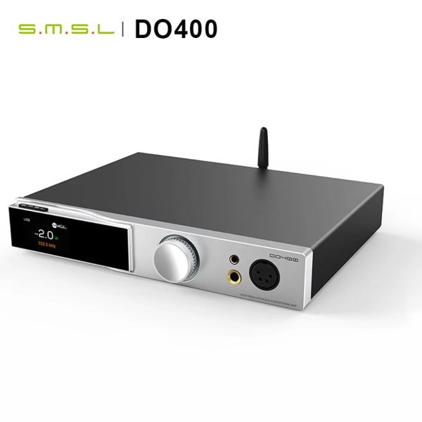 SMSL DO400 AMP Bluetooth 5.1 Digital Headphone Power AMP ES9039MSPRO MQA-CD DAC Fully Balanced Audio Decoder Headphone Amplifier