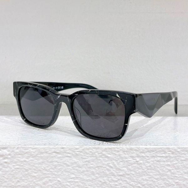 

Designer square sunglasses Men Women PA10 Classic summer breakout sunglasses UV400 protective Mens rectangular acetate detail mirror leg triangle design