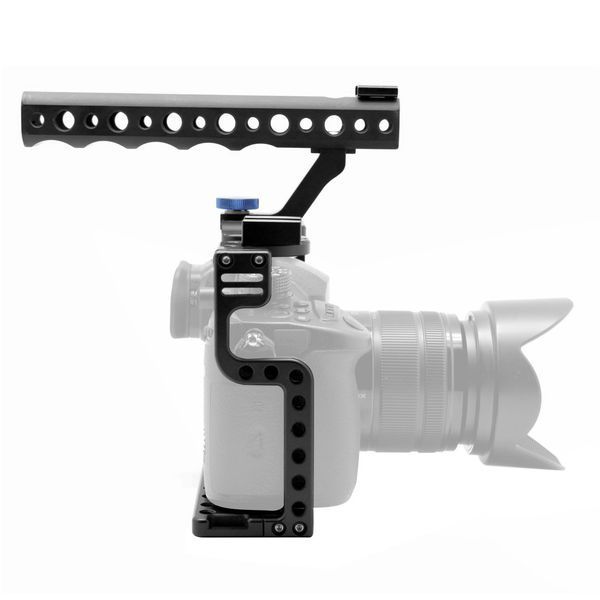 camera cage for panasonic lumix gh5 gh5s protecting case mount with top handle grip photo studio kit