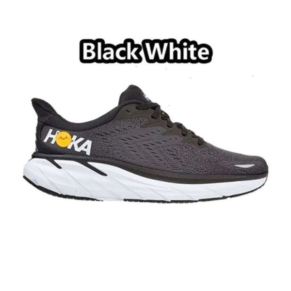

New running shoes triple black white blue fog orange mint pink purple yellow pear lilac marble Clifton 9 Bondi 8 mens designer sneakers womens trainers E