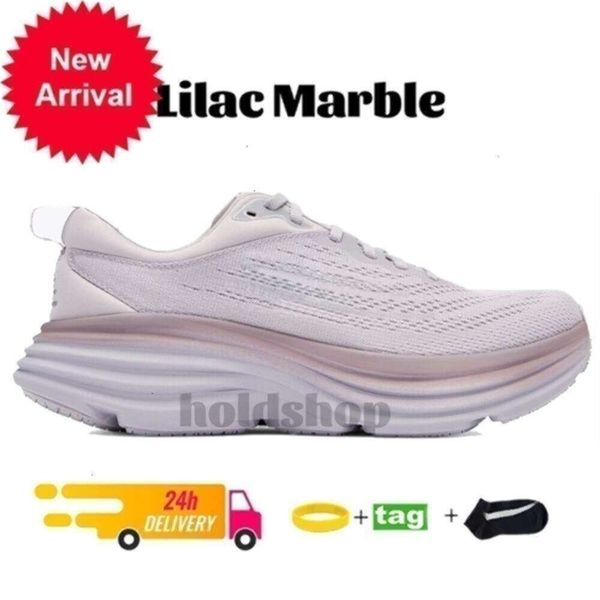 

2024 mens Running Shoes designer sneakers Bondi 8 Lilac Marble triple black white Harbor Mist Lunar Rock Shell Coral Peach Parfait Goblin Blue Yellow wo, Red