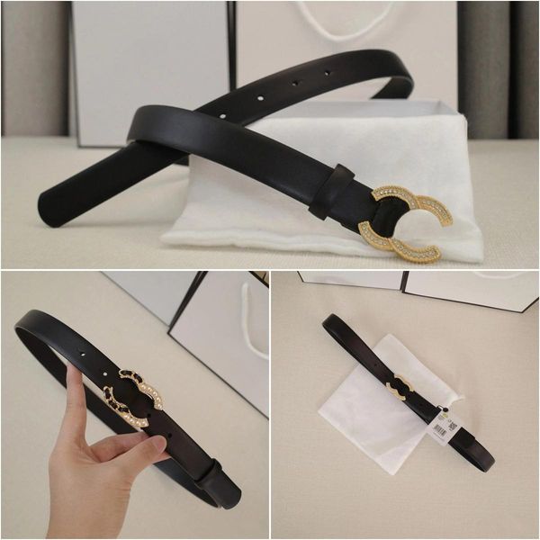 

Fashion Womens Designer Gold button Belt Width 2.5cm Buckle Narrow Style Classic Ladies Waistband High Quality 90-115cm Length, B1