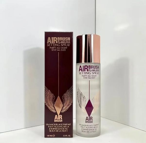 

Brand Face Primer Air Brush Flawless Stay All Day Long-lasting moisture Setting 100ml Foundation Base Makeup Spray, Brown