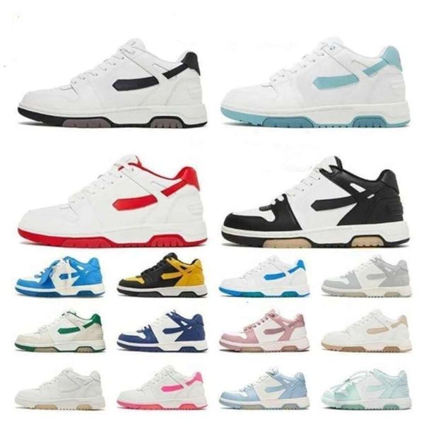 

Out of Office Low Top Offs Basketball Shoes White Running Shoes Men Women Shoes Luxury Fashion Light Blue Outdoor Sneaker 36-45, 15_color
