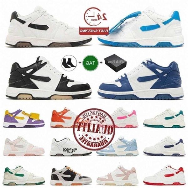 

White Out of Office OOO Low Tops Sneaker Shoes Offs Men Walking Sneakers Women Running Black Navy Blue Panda Olive Vintage Distressed Sports, 2_color