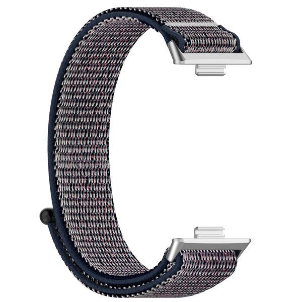 

Smart Watch Band Wristband Compatible with Huawei Watch Fit 3 Fit3 Colorful Nynon braid Strap Smartwatch
