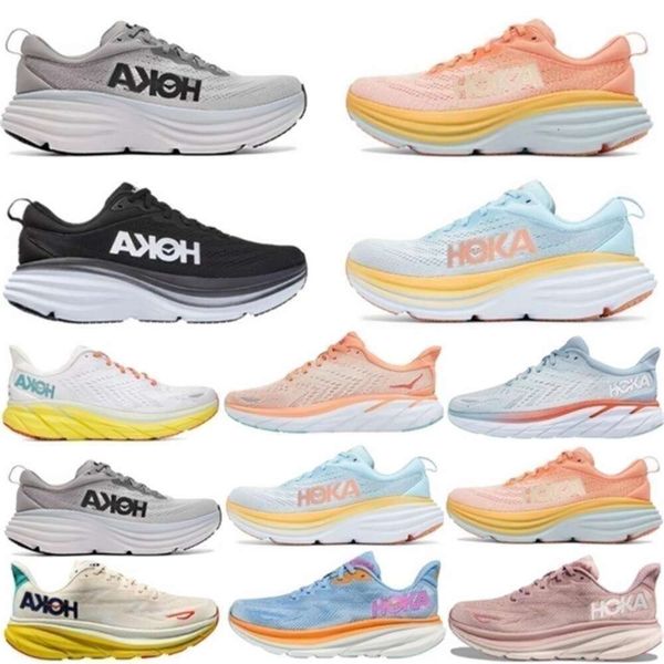 

hokahshoes Clifton 8 Athletic hokahshoes Shoes Running Shoes Bondi 8 Carbon x 2 Sneakers Shock Absorbing Road Fashion Mens Womens Top Designer Women M, Dark green