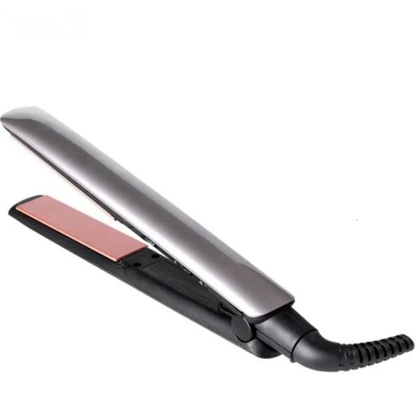 

Electric Flat Hair Straightener Iron Wand Ceramic Straighter Style Silky Press Straightening Salon Styg Straight Crimple 240626, Leopard