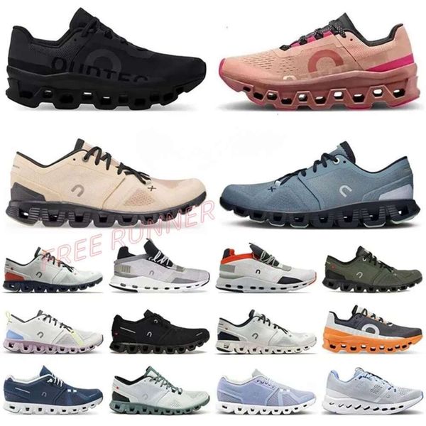 

5 Cloud x 3 Coulds Monster Running men cloudswift Cloudmonster 2 running shoes cloudstratus women shoes All Black White Pearl Glacier Sports mens Womens, Red
