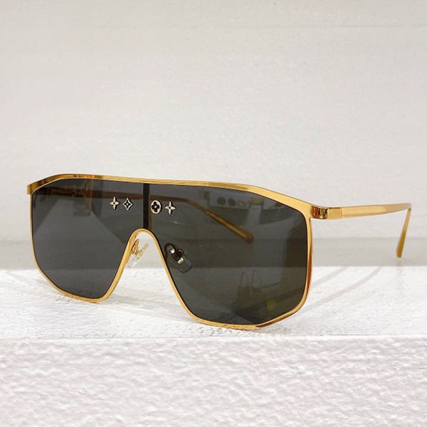 

Womens Designer Golden Mask Sunglasses Z1852 Womens Brand Retro Goggles Leisure UV400 Protective CR39 Designer Outdoor Metal Fashion Sunglasses