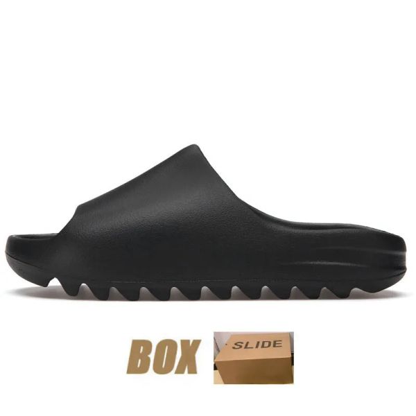 

f2024 top ree shipping shoes mens women designer slides sandals foam runners with box onyx pure moon gray mx carbon luxurys sliders rubbers loafers shoes 36-48, Mint green