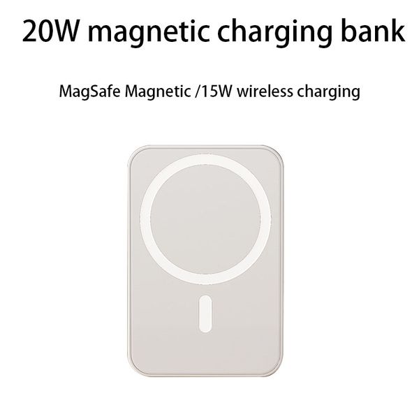

charging Magnetic bank for Apple fast charge PD20W wireless ultra-thin portable phone back clip mobile power wholesaleMagSafe Magnetic /15W wireless charging