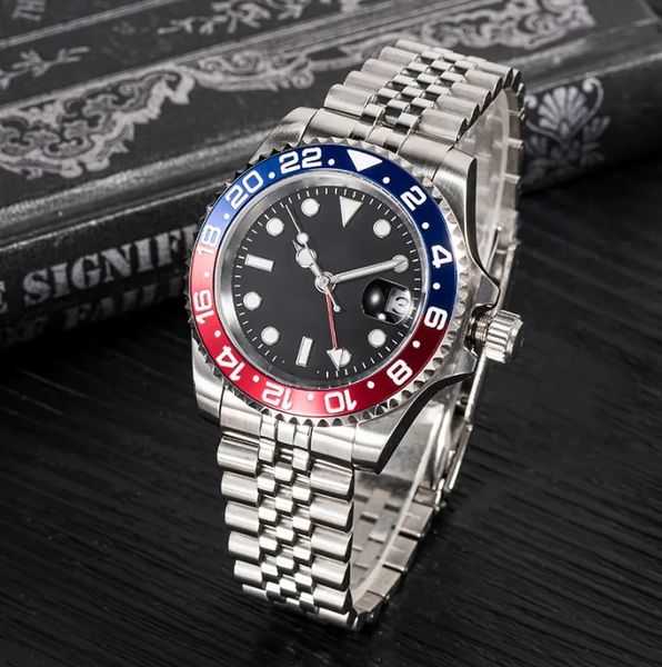 

Watches Mens Watch Aaa Designer Watches 40MM Black Dial Automatic Mechanical Fashion Classic Style Stainless Steel Waterproof Luminous Sapphire Ceramic Dhg, Brown