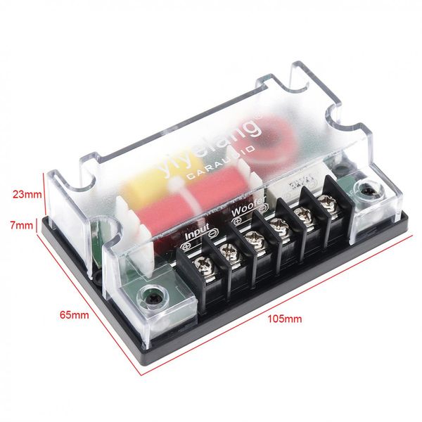 

Way 2pcs 2 Car Audio Frequency Divider Circuit Automobiles Audio Loudspeaker Speakers Woofer Wave Filter Auto Accessories