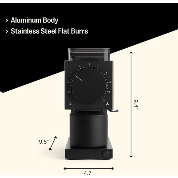Brew Grinder-Burr Coffee/Coffee Bean Grinder with 31 Settings for Drip,French Press&Cold Brew - Small Footprint Electric Grinder