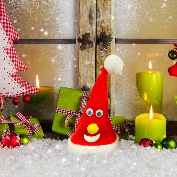 

Christmas Electric Hat Funny Xmax Tree Toy Eye Catching Ornaments Dancing Christmas supplies Xmax Creative Stuffed Animal Decor