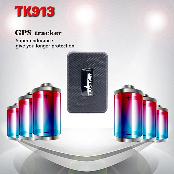 

TK913 TKstar MINI Portable GPS Tracker 1500mAh Magnet Car Vehicle Tracking Device Free Web APP With History Route Playback