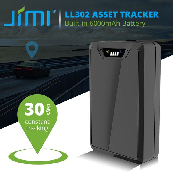 

LL302 Jimi 4G GPS Tracker With Realtime Tracking Multiple Alarms Magnet Voice Monitoring Temperature Sensor Car Locator Free APP