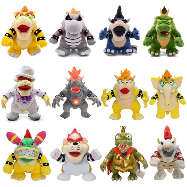 

Wholesale Bowser stuffed toys birthday gifts game prizes cute ornaments, Red
