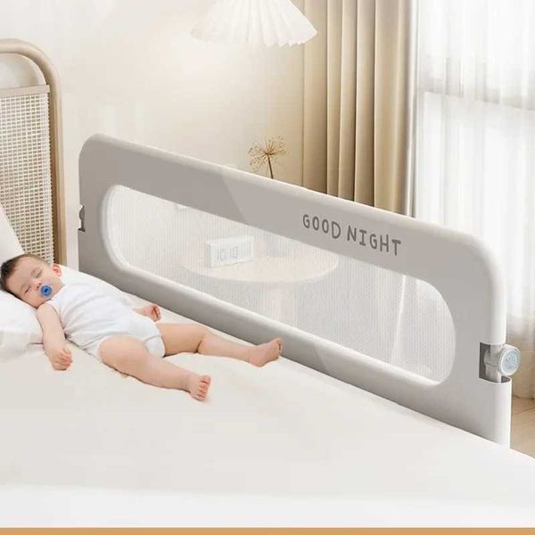 

Rail Baby Bed guardrail fully folding crib safety barrier anti fall crib guardrail invisible foldable crib guardrail bed guardrail WX6.4, Army green