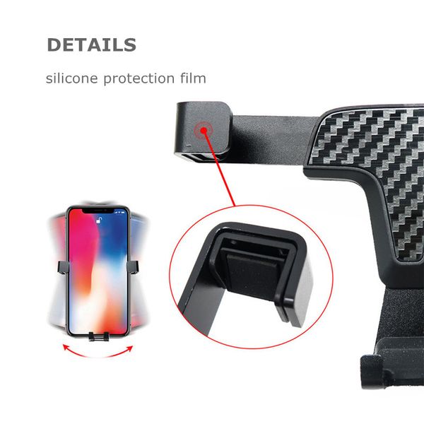 

Holder Phone For Lexus LX570 2016-2021 Air Vent Mount Mobile Support Stand Bracket Gravity Car Accessories