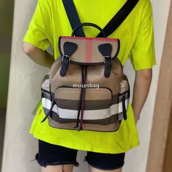 

Checkered women's backpack new style backpack trendy and fashionable women's bag Korean version large capacity casual zipper small and fresh, Burgundy