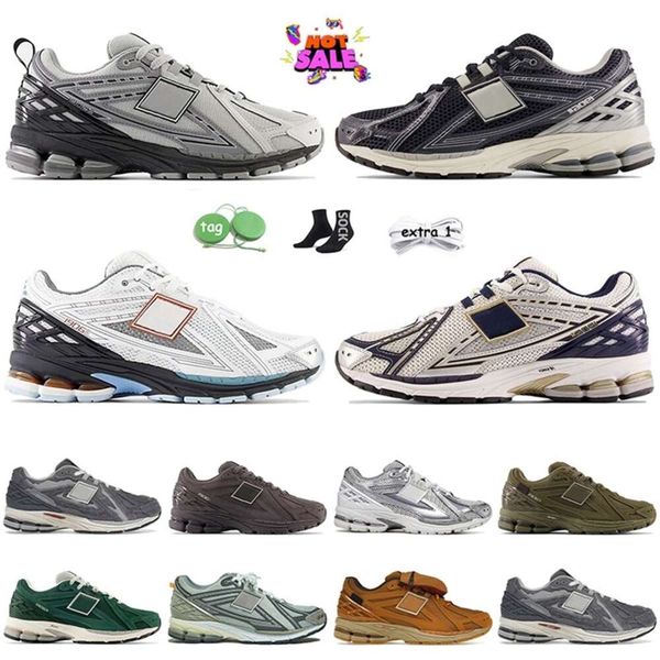 

Men Sports Shoes 1906 1906r Women Running Shoes Eclipse Metallic Silver Protection Pack Harbor Grey Magnet Outdoors Jogging Sneakers, Red