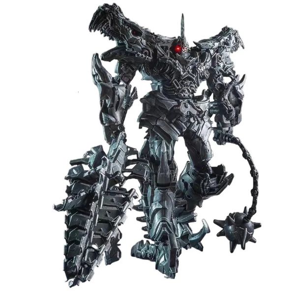 

WJ Transformation Grimlock Alloy Movie Film Oversize Enlarged SS07 Dinosaur Leader Ancient Action Figure Toy Collcetion Gifts 240624, Red
