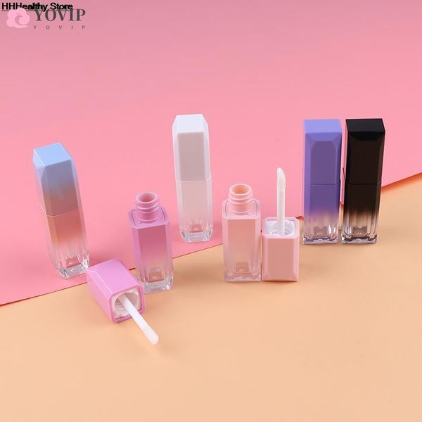 1Pc 5ML Colorful Lip Gloss Tube DIY Lip Gloss Bottle Empty Cosmetic Containers