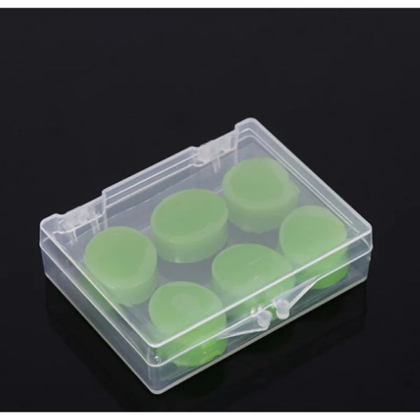 6PCS Earplugs Protective Ear Plugs Silicone Soft Waterproof Anti-noise Earbud Protector Swimming Showering Water Sports