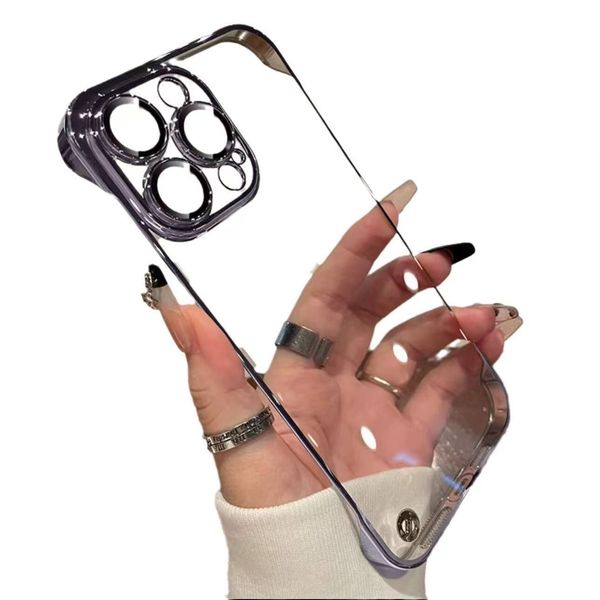 

360-degree transparent iPhone case suitable for iPhone 12 13 14 15 Pro Max Mobile Case