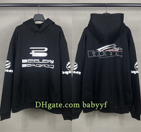 

Men hoodie designer hoodie High quality Sweatshirt Premium Hoodie Streetwear Old retro style Flocking letters Men Plus size hoodie Fashion pullover 8917 sweater, 8917-gray