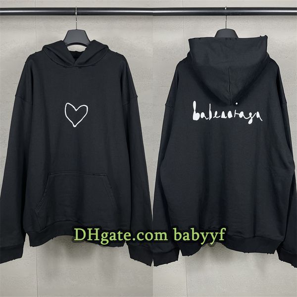 

Men hoodie designer hoodie High quality Sweatshirt Premium Hoodie Streetwear Old retro style Flocking letters Men Plus size hoodie Fashion pullover 8907 sweater, 8907-black