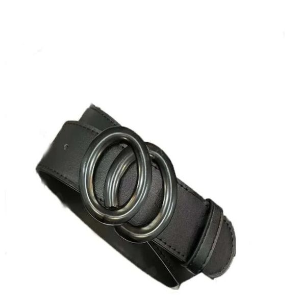 

Men Women Solid Belt Womens Genuine Leather Black And White Color Bronze big buckle Designers Cowhide Belts For Mens Luxurys Waistband 2.0cm 3.4cm 3.8cm with box 001