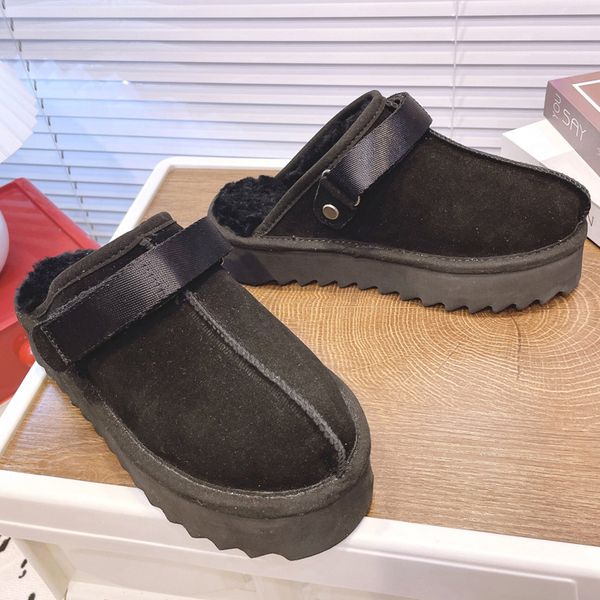 

Luxury Fashion Goldenstar Clog Slides Designer Tasman Tazz Slippers Women Mens Mustard Seed Chestnut Platform Clogs Winter Snow Ultra Mini Boots Fur Slide Boots, U-7